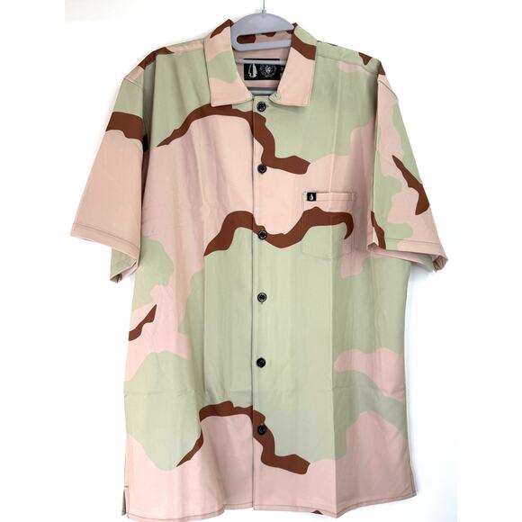 Tachuntfish The Mojito DCU Shirt Camo Button Up Shirt NWT Size Medium - Picture 1 of 5